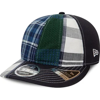 Mützen gebogen blau verstellbares band 9FIFTY Retro Crown Relaxed Heritage Fit von New Era