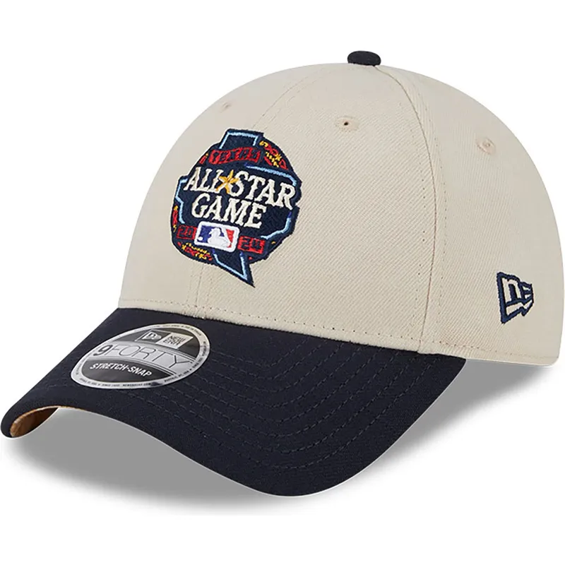 beige-und-marineblaue-gebogene-kappe-snapback-all-star-game-9forty-stretch-snap-fan-pack-von-mlb-von-new-era beige-und-marineblaue-gebogene-kappe-snapback-all-star-game-9forty-stretch-snap-fan-pack-von-mlb-von-new-era