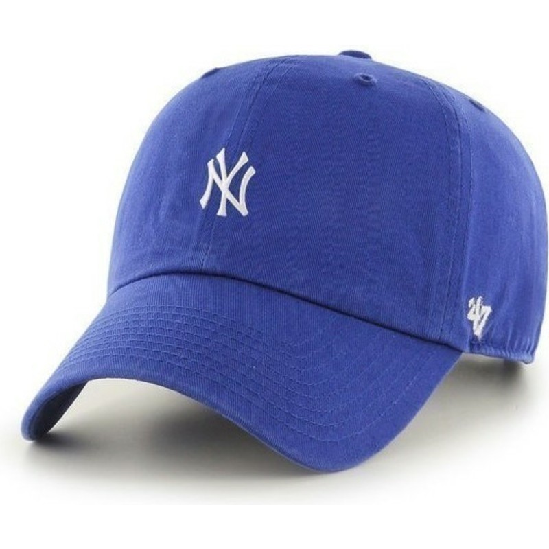 47-brand-curved-brim-new-york-yankees-mlb-clean-up-blue-cap