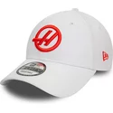 casquette-courbee-blanche-snapback-9forty-haas-f1-team-formula-1-new-era