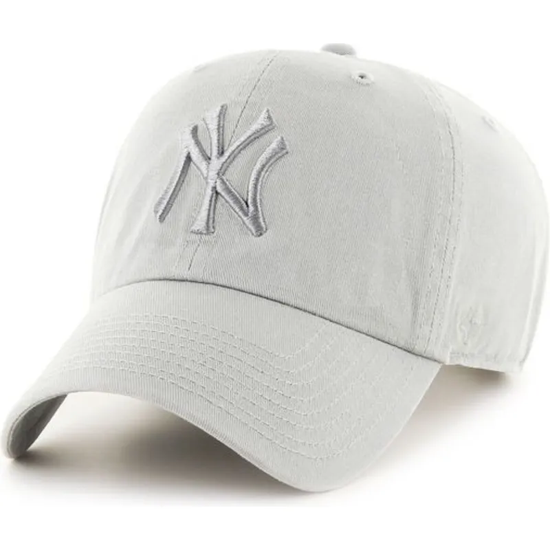 mutzen-gebogen-grau-verstellbares-band-claro-der-new-york-yankees-mlb-von-47-brand