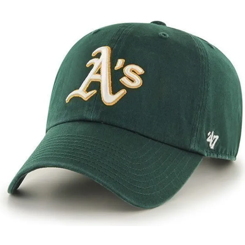 mutzen-gebogen-grun-verstellbares-band-der-oakland-athletics-mlb-von-47-brand mutzen-gebogen-grun-verstellbares-band-der-oakland-athletics-mlb-von-47-brand