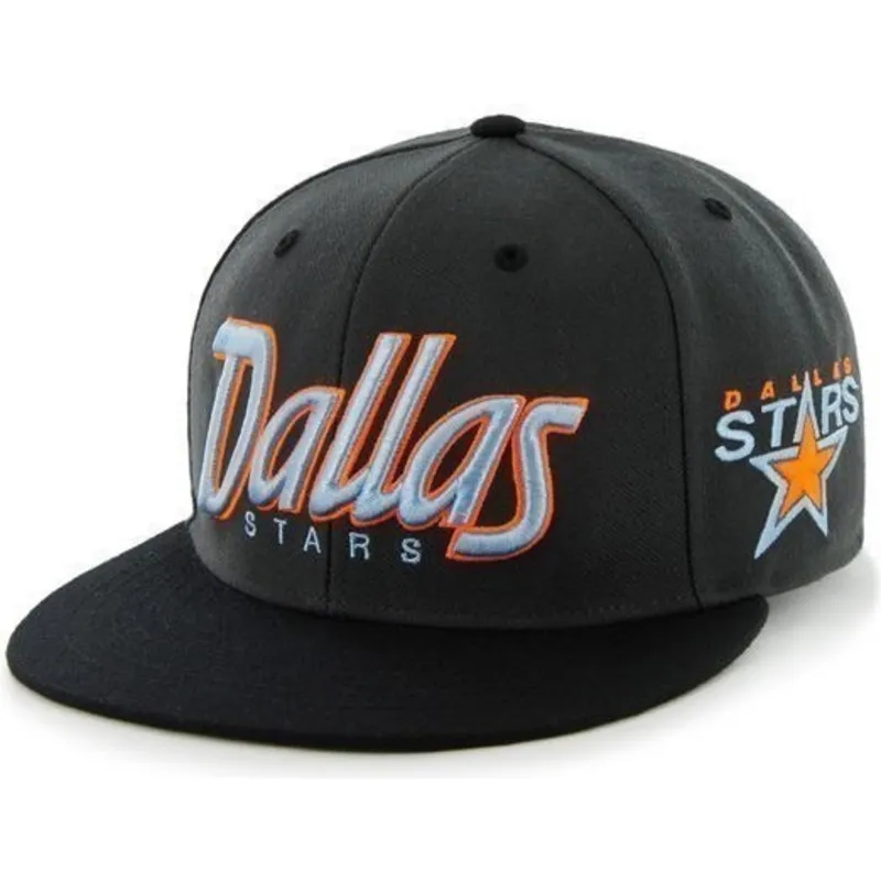 mutzen-flach-schwarz-snapback-de-letras-der-dallas-stars-nhl-von-47-brand