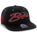 casquette-plate-noire-snapback-avec-lettres-de-buffalo-sabres-nhl-47-brand