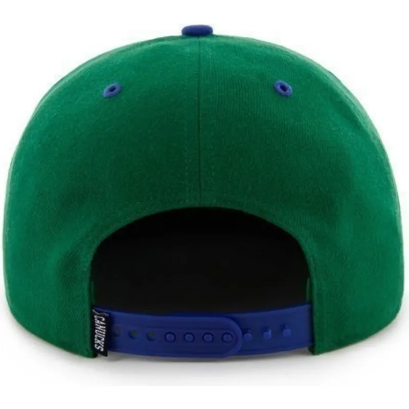 mutzen-flach-grun-snapback-der-vancouver-canucks-nhl-von-47-brand