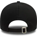 casquette-courbee-noire-ajustable-9forty-metallic-pin-chicago-bulls-nba-new-era