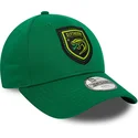 grune-gebogene-snapback-kappe-fur-kinder-9forty-slytherin-harry-potter-von-new-era
