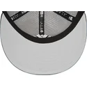 schwarze-flache-trucker-kappe-9fifty-embroidered-mesh-der-new-york-yankees-mlb-von-new-era