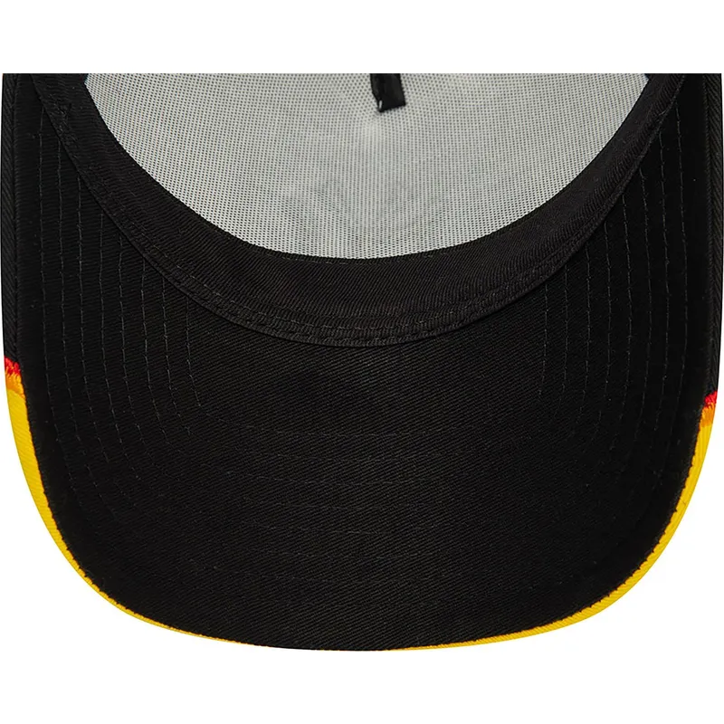 mutzen-gebogen-weiss-snapback-a-frame-flame-der-new-york-yankees-mlb-von-new-era