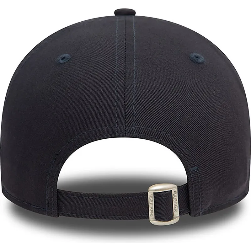 marineblaue-verstellbare-curved-cap-mit-rosa-logo-9forty-flower-icon-der-new-york-yankees-mlb-von-new-era