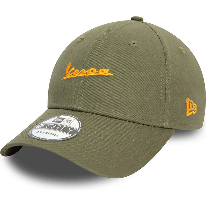 mutzen-gebogen-grun-verstellbares-band-9forty-seasonal-der-vespa-piaggio-von-new-era