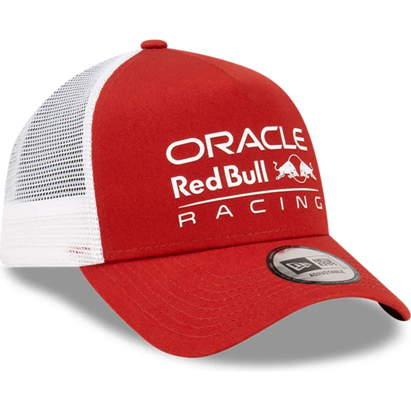 gorra-trucker-rot-und-weiss-a-frame-seasonal-von-red-bull-racing-formula-1-von-new-era gorra-trucker-rot-und-weiss-a-frame-seasonal-von-red-bull-racing-formula-1-von-new-era