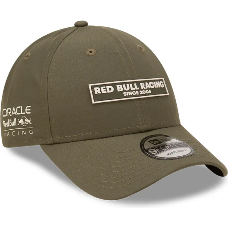 grune-verstellbare-curved-cap-9forty-repreve-wordmark-von-red-bull-racing-formula-1-von-new-era grune-verstellbare-curved-cap-9forty-repreve-wordmark-von-red-bull-racing-formula-1-von-new-era