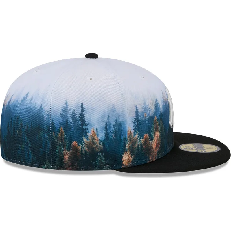 schwarze-enganliegende-59fifty-photoreal-flatcap-der-new-york-yankees-mlb-von-new-era