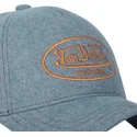 casquette-courbee-bleue-snapback-jea01-von-dutch