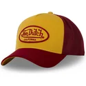 gelbe-und-rote-trucker-kappe-burg-von-von-dutch