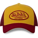 gelbe-und-rote-trucker-kappe-burg-von-von-dutch
