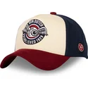 gebogene-beige-blaue-und-rote-snapback-kappe-vint02-von-von-dutch