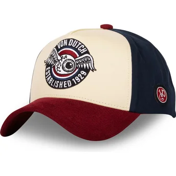 Mützen gebogen mehrfarbig snapback VINT02 von Von Dutch
