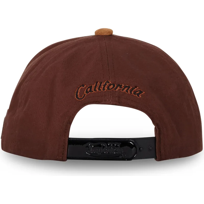 schwarze-und-braune-gebogene-snapback-kappe-vint03-von-von-dutch schwarze-und-braune-gebogene-snapback-kappe-vint03-von-von-dutch