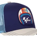 casquette-trucker-bleue-marine-moto-ct-22-motogp-von-dutch