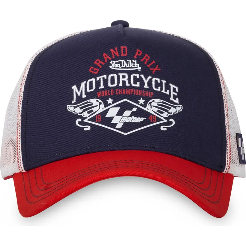 trucker-cap-marineblau-weiss-und-rot-moto-ct-24-motogp-von-von-dutch trucker-cap-marineblau-weiss-und-rot-moto-ct-24-motogp-von-von-dutch