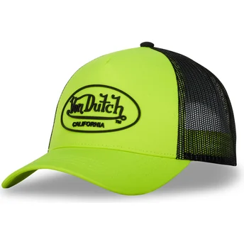 Mützen gebogen gelb snapback FLU von Von Dutch