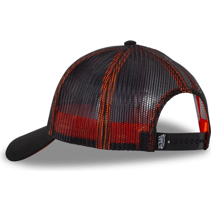 schwarze-und-orangefarbene-trucker-kappe-dom-o-von-von-dutch
