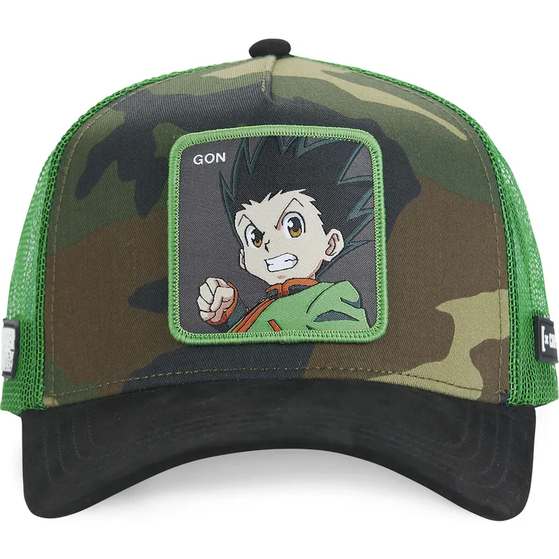 mutzen-gebogen-tarnung-snapback-gon-freecss-hunter-x-hunter-von-capslab mutzen-gebogen-tarnung-snapback-gon-freecss-hunter-x-hunter-von-capslab