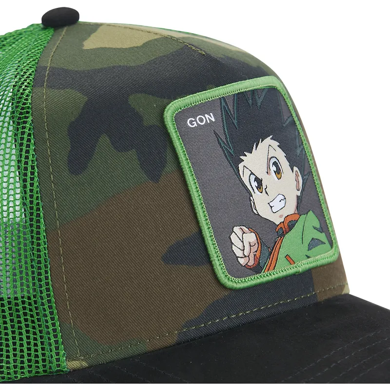 mutzen-gebogen-tarnung-snapback-gon-freecss-hunter-x-hunter-von-capslab mutzen-gebogen-tarnung-snapback-gon-freecss-hunter-x-hunter-von-capslab