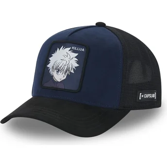 Casquette trucker bleue marine et noire Killua Zoldyck HU5 Hunter x Hunter Capslab