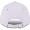 violette-verstellbare-curved-cap-mit-violettem-logo-fur-damen-9forty-league-essential-der-new-york-yankees-mlb-von-new-era