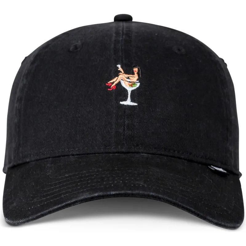 schwarze-verstellbare-curved-cap-coloured-girl-von-djinns