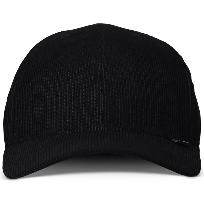 schwarze-verstellbare-gebogene-kappe-truefit-corduroy-von-djinns schwarze-verstellbare-gebogene-kappe-truefit-corduroy-von-djinns