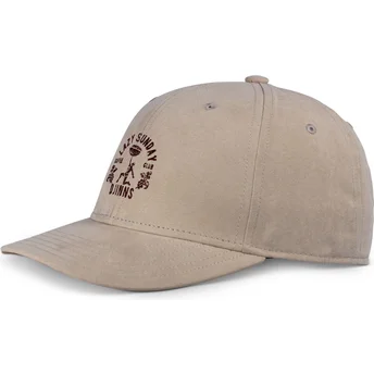 Mützen gebogen beige verstellbares band TrueFit Lazy Classic von Djinns