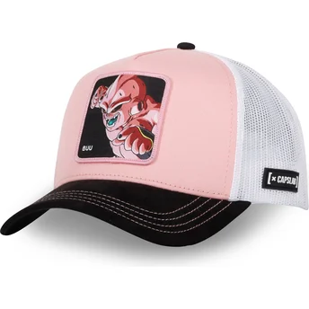 Casquette trucker rose, blanche et noire Kid Buu DBZ8 BUU Dragon Ball Capslab