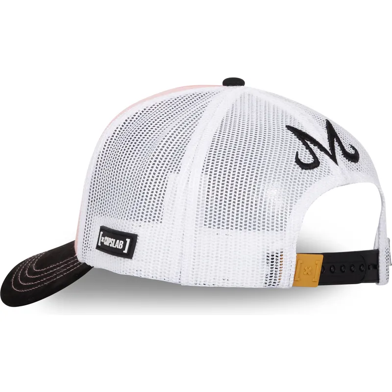 trucker-cap-rosa-weiss-und-schwarz-kid-buu-dbz8-buu-dragon-ball-von-capslab