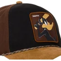schwarze-und-braune-trucker-kappe-pato-lucas-loo10-daf-looney-tunes-von-capslab