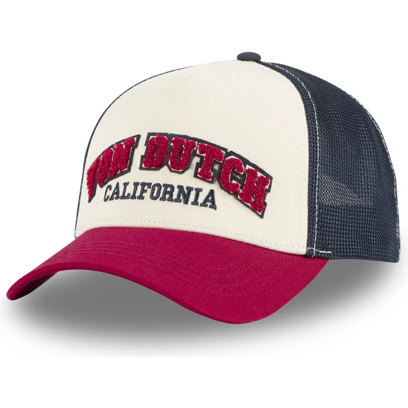 trucker-cap-beige-blau-und-rot-terry01-von-von-dutch