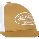 casquette-trucker-marron-et-blanche-ajustable-lof-b18-von-dutch