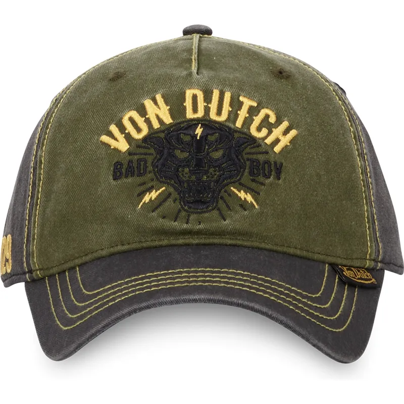 grune-und-graue-verstellbare-curved-cap-bad-cb-von-von-dutch grune-und-graue-verstellbare-curved-cap-bad-cb-von-von-dutch