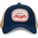 casquette-trucker-bleue-marine-et-beige-blu-ct-von-dutch