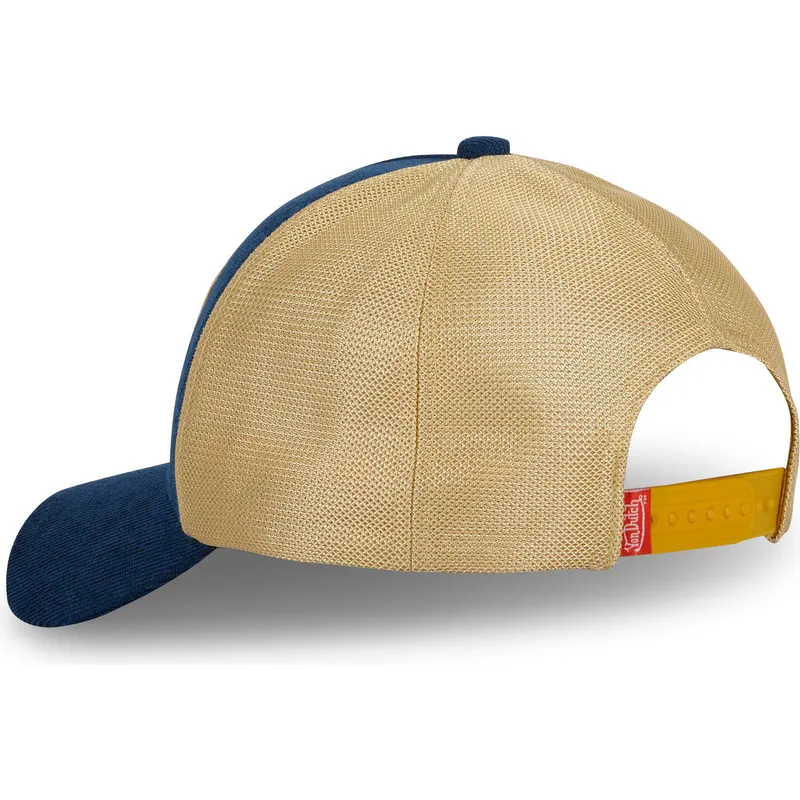 trucker-cap-marineblau-und-beige-blu-ct-von-von-dutch trucker-cap-marineblau-und-beige-blu-ct-von-von-dutch