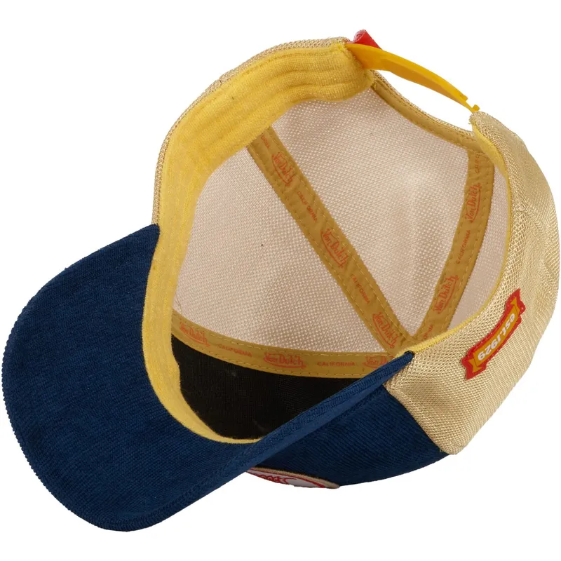 trucker-cap-marineblau-und-beige-blu-ct-von-von-dutch trucker-cap-marineblau-und-beige-blu-ct-von-von-dutch