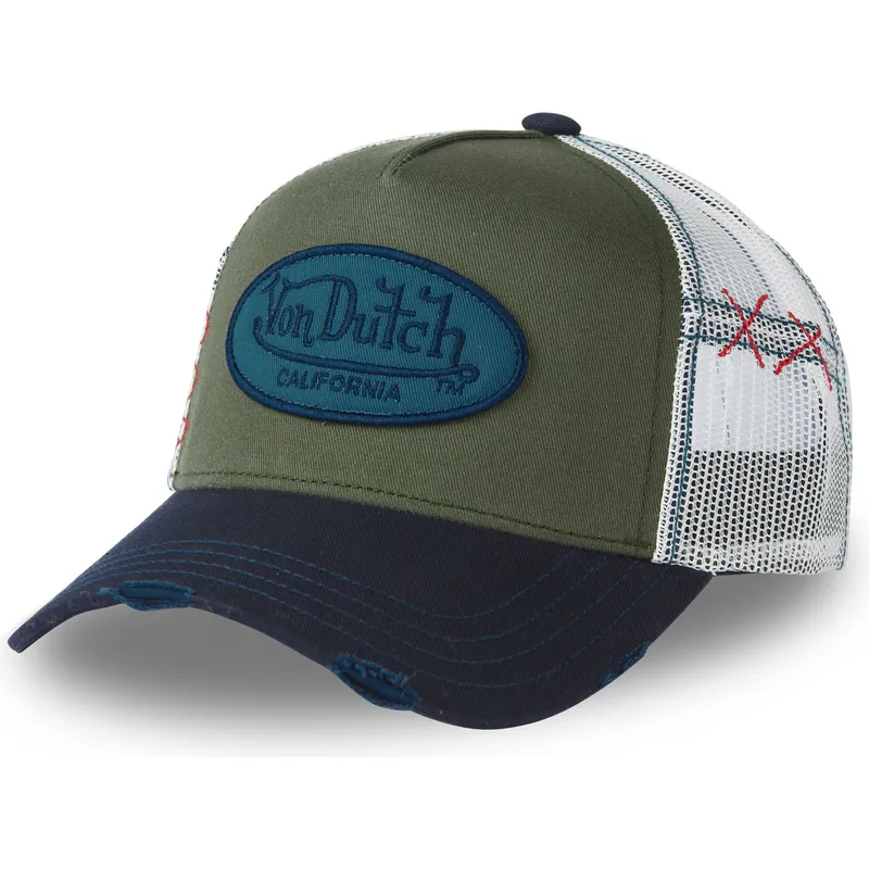 grune-weisse-und-blaue-trucker-kappe-naka-von-von-dutch