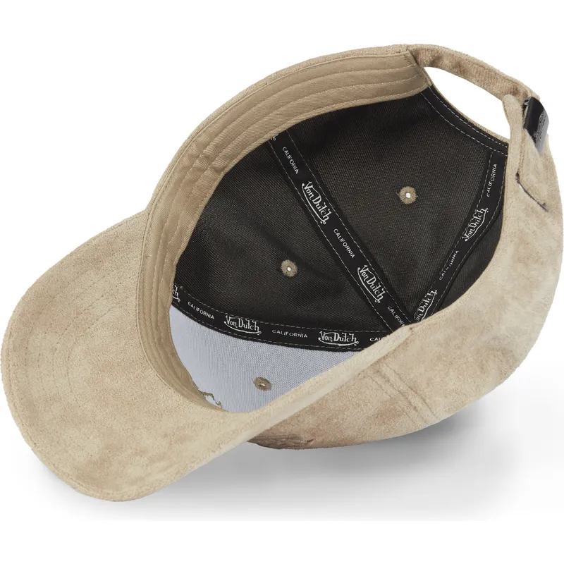 beige-verstellbare-curved-cap-sue-e-von-von-dutch