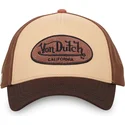 casquette-trucker-marron-terrylog01-von-dutch