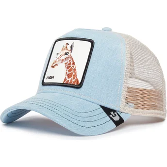 trucker-cap-blau-und-weiss-giraffe-high-the-giraffe-the-farm-von-goorin-bros