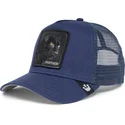 trucker-cap-marineblau-panther-the-black-panther-the-farm-von-goorin-bros