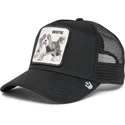 casquette-trucker-noire-chien-the-bestie-dog-the-farm-goorin-bros